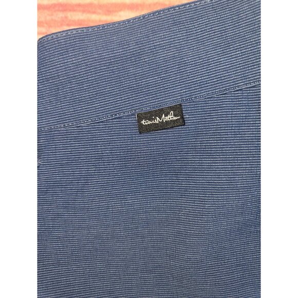 Travis Mathew Mens Hybrid Shorts Size 38 Blue Polyester Blend Lightweight - Picture 5 of 8